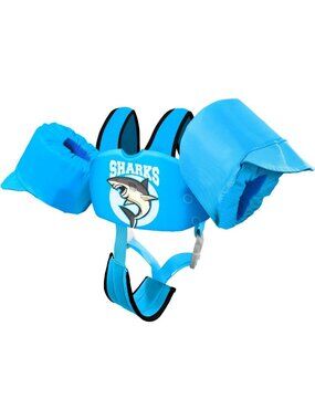 Kids Swim Vest Life Jacket for 30-55 lbs, Toddler Floaties with Arm Wings